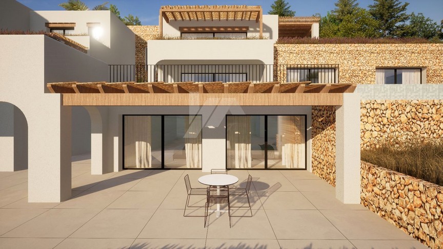 Villa for sale in L'Andrago, Moraira, Costa Blanca.