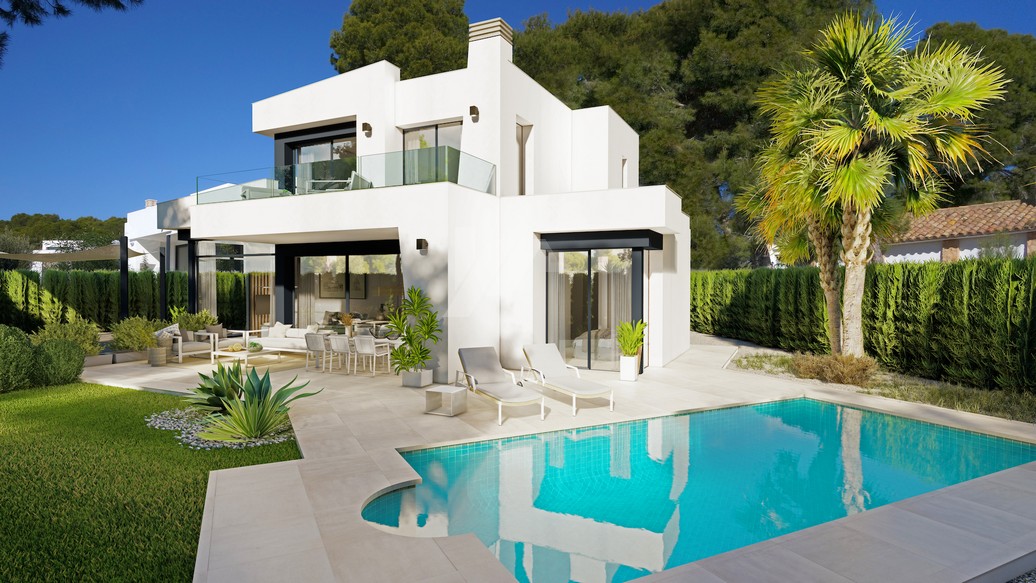 Villa for sale in Benissa with sea views, Costa Blanca.