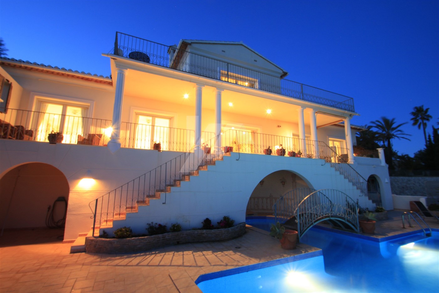 Villa de luxe à vendre avec vue panoramique sur la mer à Moraira, Costa Blanca.