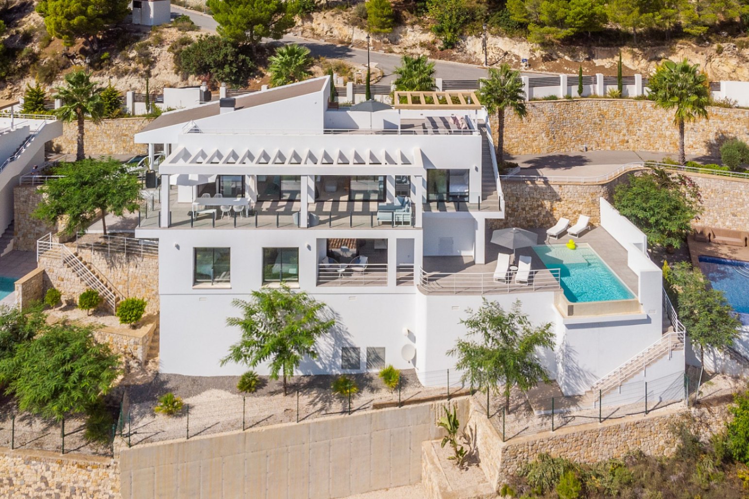 Fantastic villa with sea views in Altea, Costa Blanca.
