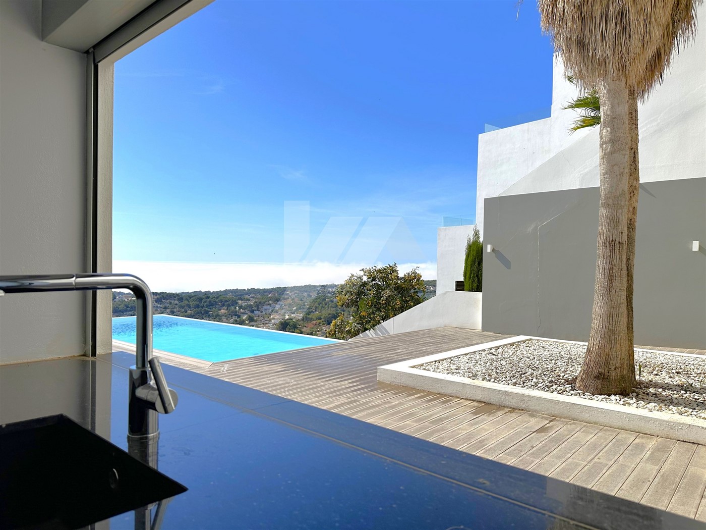 Exclusive villa for sale with unparalleled views of the Mediterranean Sea in Moraira.