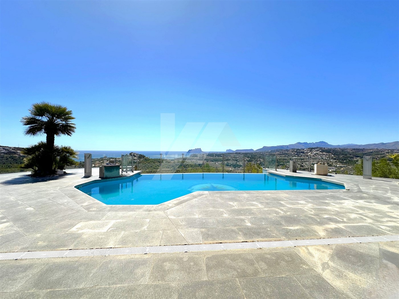 Panoramic sea view villa for sale in Moraira, Costa Blanca.