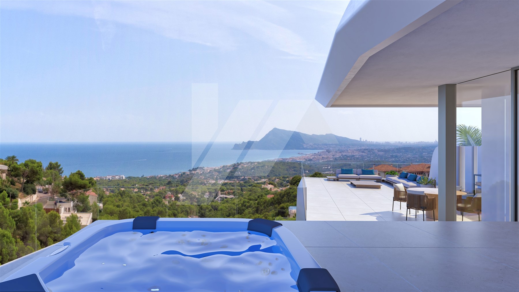 Exclusive Luxury Villa in Altea with Sea Views, Costa Blanca.