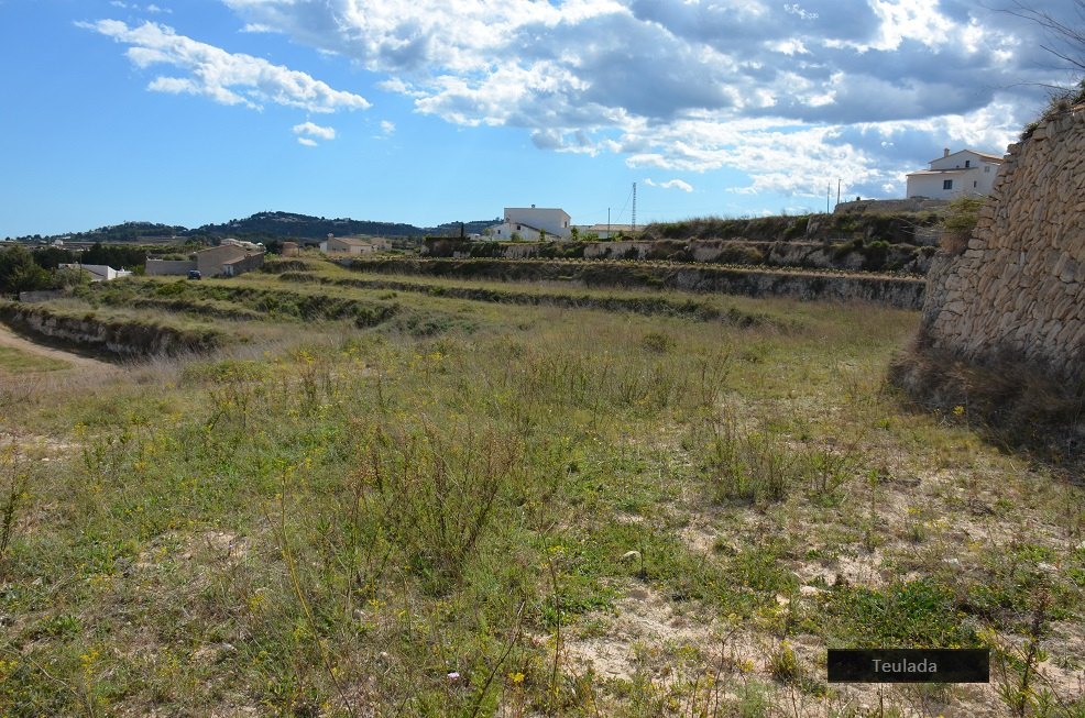 Rustic sea view plot for sale in Teulada
