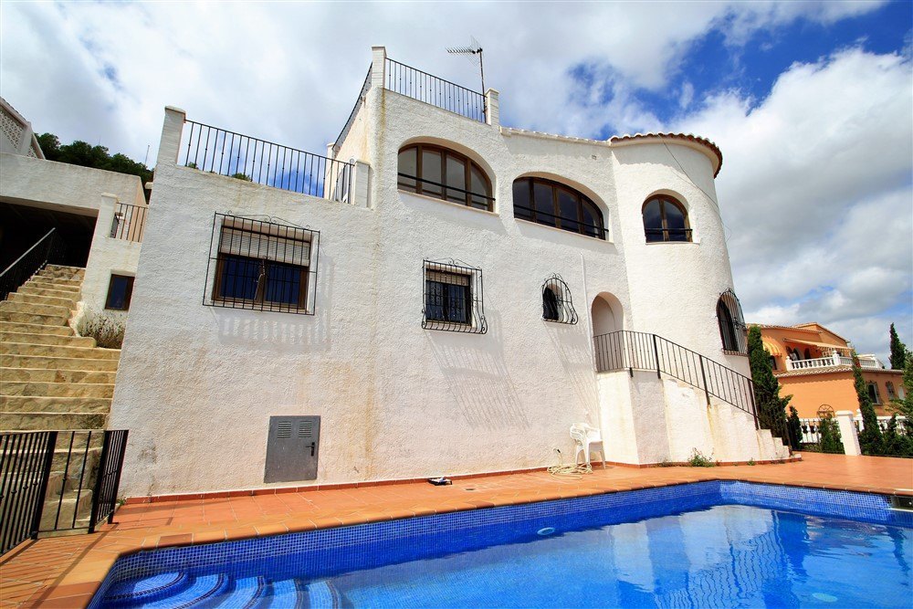 Villa vistas al mar en venta en Cumbre del Sol, Benitachell