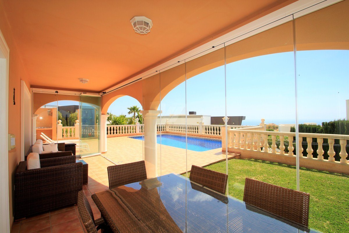 Sea view villa for sale in Benitachell, Costa Blanca.