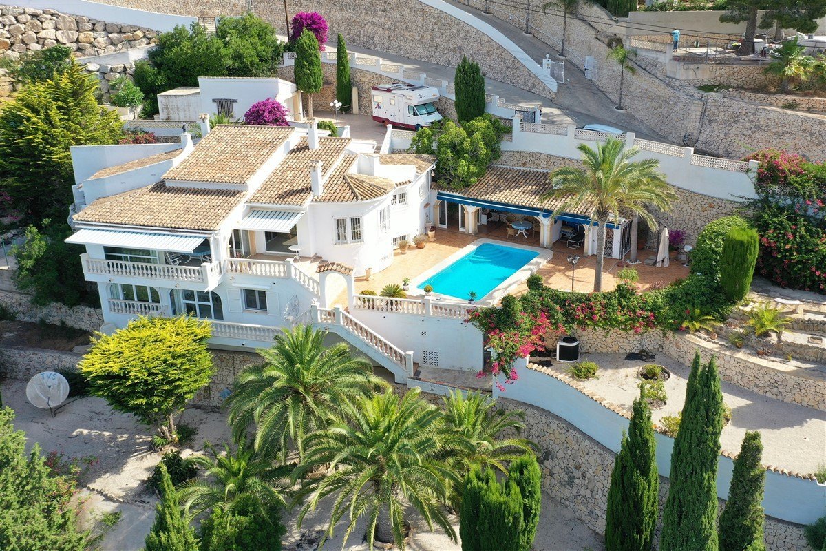 Sea view villa for sale in Benissa, Costa Blanca.