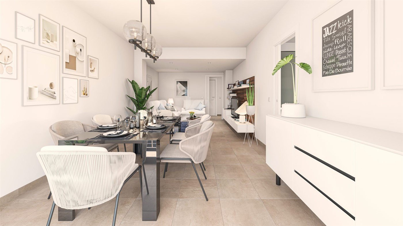 New build apartment for sale in Moraira, Costa Blanca.
