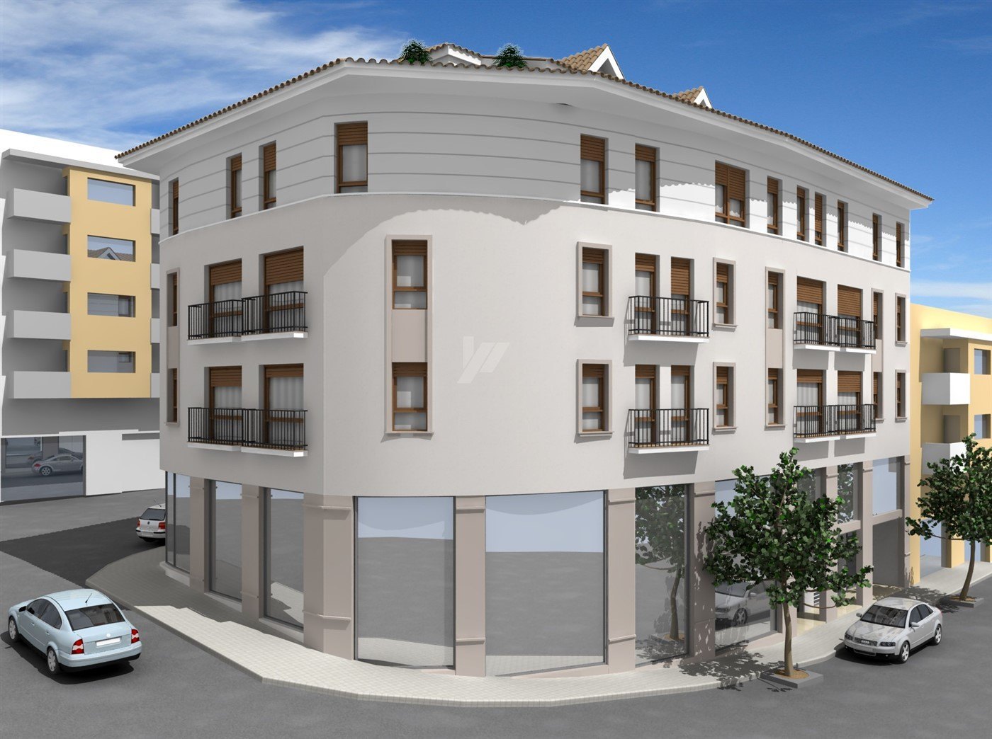 New build apartment for sale in Moraira, Costa Blanca.