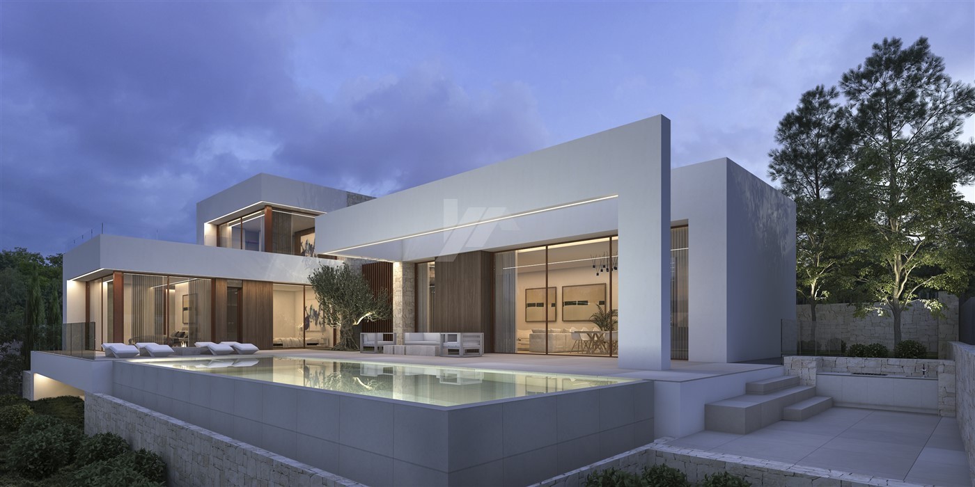 Modern luxury villa in Benissa Costa, Costa Blanca.