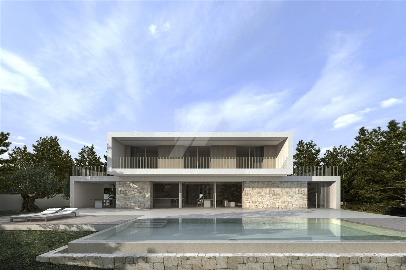 New build villa for sale in Calpe, Costa Blanca.