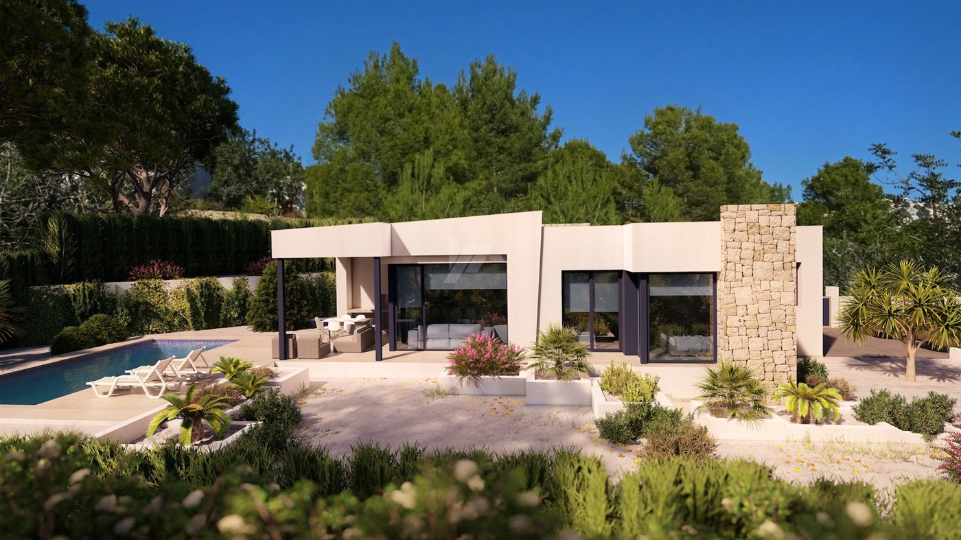 New build villa for sale in Benissa, Costa Blanca.