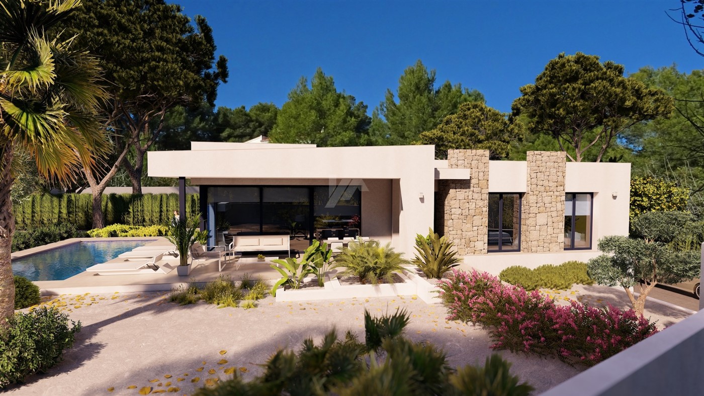 New build villa for sale in Benissa, Costa Blanca.